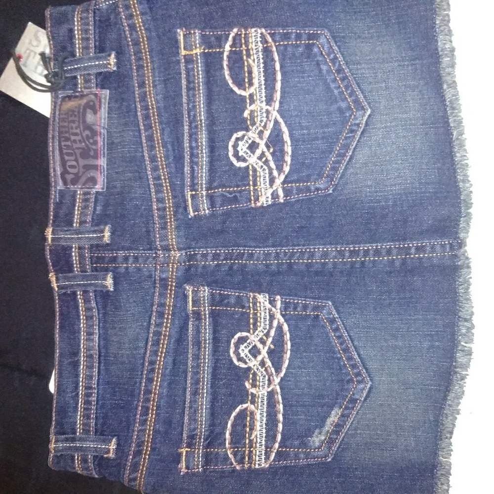 Jean skirt